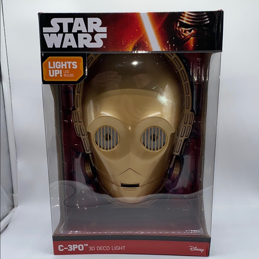 Disney Star Wars C-3PO Gold 3D Deco Light